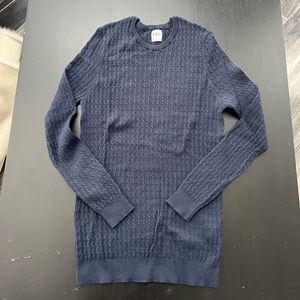 Zara mens cable knit sweater size large